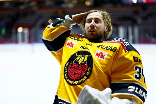 Luleås målvakt Joel Lassinantti