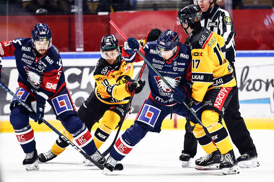Linköpings Oscar Fantenberg, Luleås Einar Emanuelsson,
