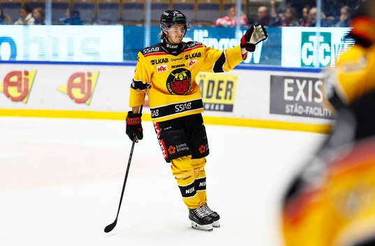 Luleås Marcus Hardegård jublar