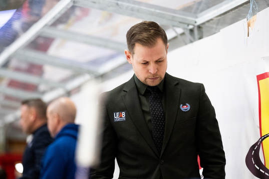 Oskarshamns tränare Martin Filander