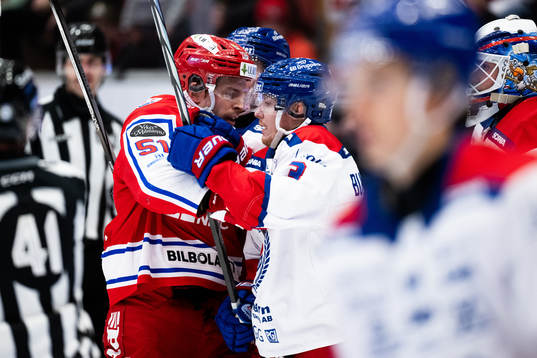 Timrås Anton Lander och Oskarshamns Niclas Burström