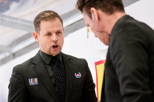 Oskarshamns tränare Martin Filander