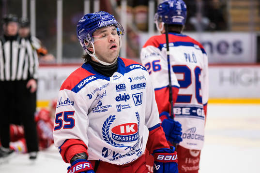 Oskarshamns David Quenneville deppar