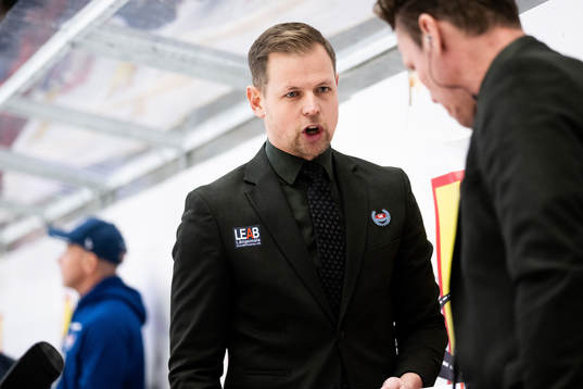 Oskarshamns tränare Martin Filander