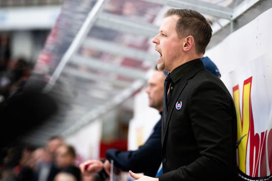 Oskarshamns tränare Martin Filander