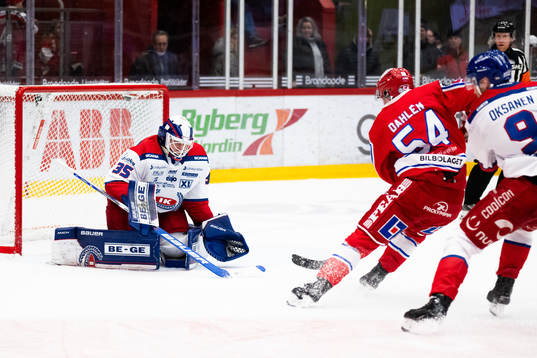 Timrås Jonathan Dahlén gör 3-1 bakom Oskarshamns