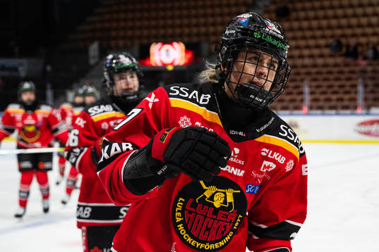 Luleås Linnea Johansson jublar