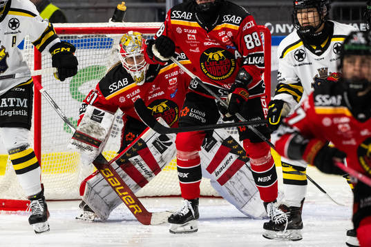 Luleås målvakt Frida Axell