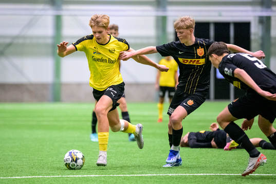 Mjällbys Isac Johansson och Nordsjällands Vilhelm