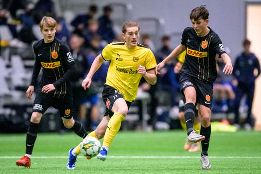 Mjällbys Benjamin Alija och Nordsjällands Jes Palsmark