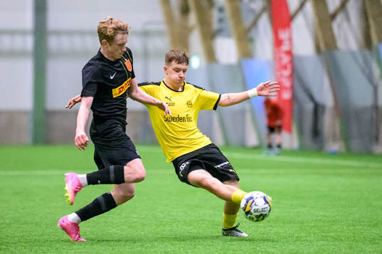 Nordsjällands Daniel Johanneson och Mjällbys Kimmen