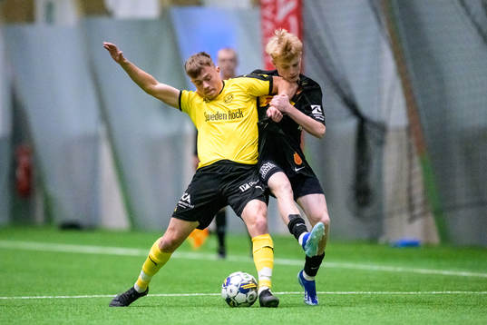 Mjällbys Vilmer Gehander och Nordsjällands Oliver Klang