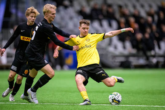 Nordsjällands Oscar Revensdorff och Mjällbys Kimmen