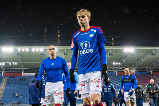 Mohamed Ofkir and Elias Hagen of Vålerenga looks dejected