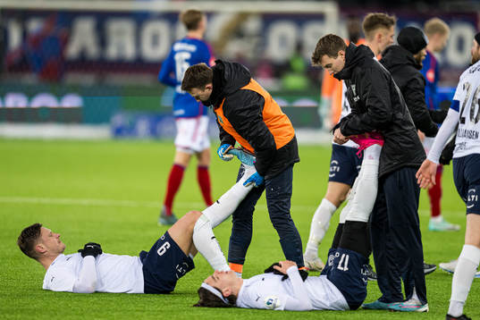 Benjamin Stokke and Brynjolfur Willumsson of Kristiansund