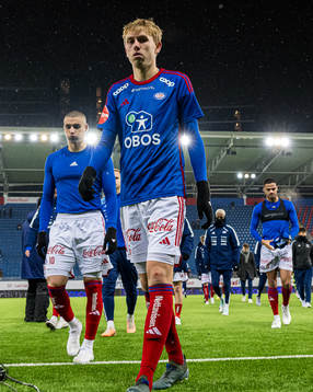 Mohamed Ofkir and Elias Hagen of Vålerenga looks dejected
