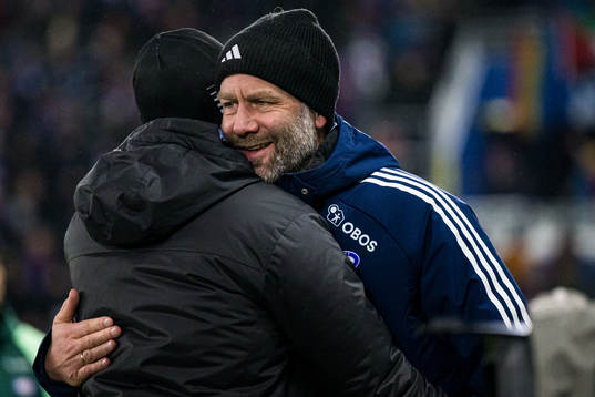 Amund Skiri, head coach of Kristiansund, and Trond