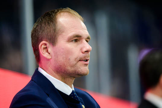 Head coach Thomas Mitell of Färjestad