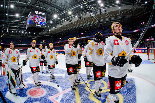 Players of Skellefteå celebrates