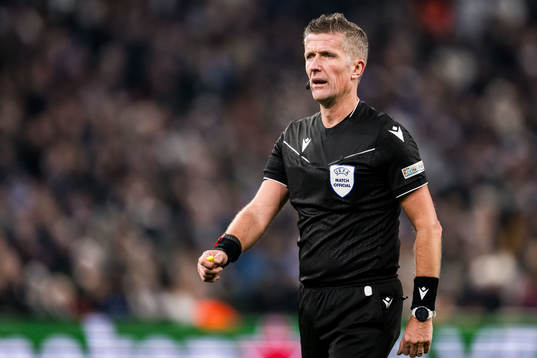 Referee Daniele Orsato