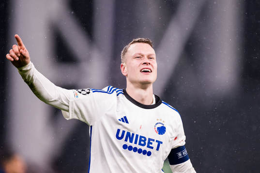 Viktor Claesson of FC Copenhagen celebrates