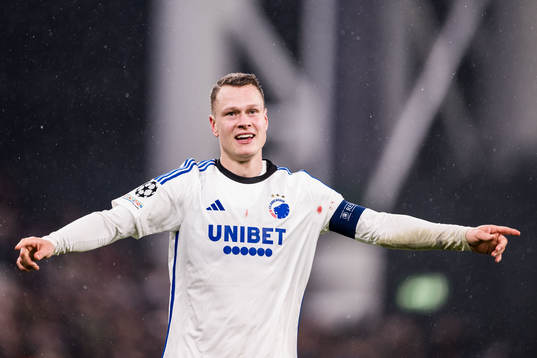 Viktor Claesson of FC Copenhagen celebrates