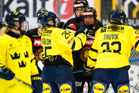 Sveriges Lina Ljungblom och Tysklands Daria Gleissner