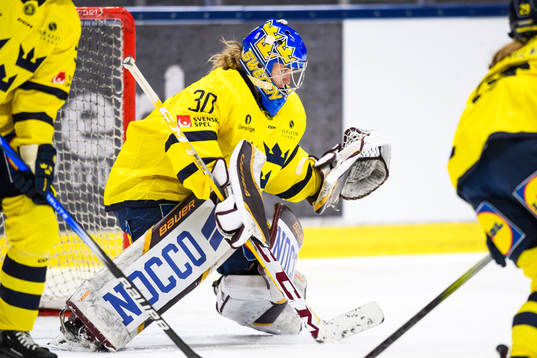 Sveriges målvakt Emma Söderberg