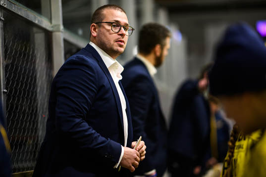 Sveriges assisterande tränare Dennis Bozic