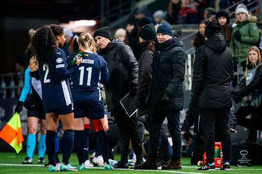 Head coach Joel Kjetselberg of FC Rosengård