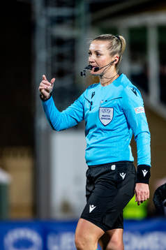 Referee Monika Mularczyk