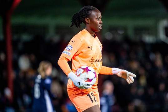 gGoalkeeper Angel Mukasa of FC Rosengård