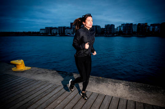 MFF-läkaren och Iron Man löparen Amanda Lahti