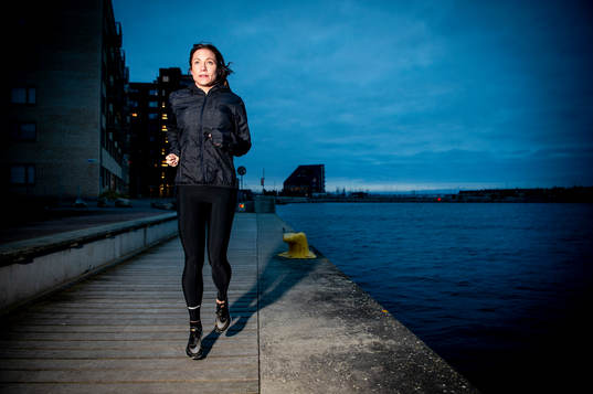 MFF-läkaren och Iron Man löparen Amanda Lahti
