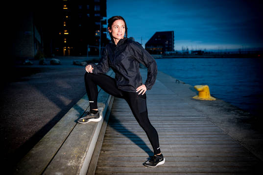 MFF-läkaren och Iron Man löparen Amanda Lahti
