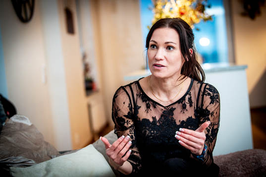 MFF-läkaren och Iron Man löparen Amanda Lahti