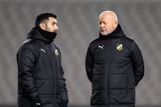 Analyst Mario Chavez and head coach Per-Mathias Høgmo