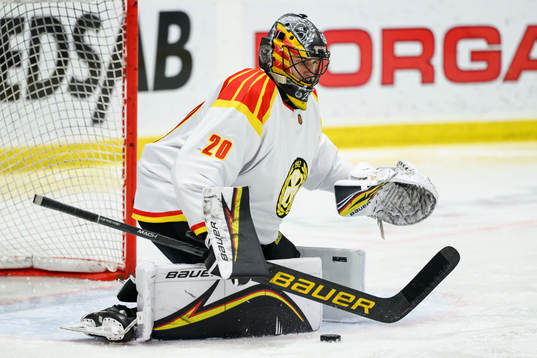 Brynäs målvakt Damian Clara