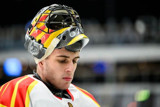 Brynäs målvakt Damian Clara