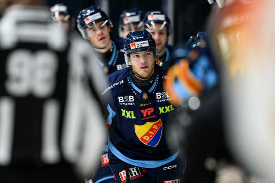 Djurgårdens Emil Berglund jublar