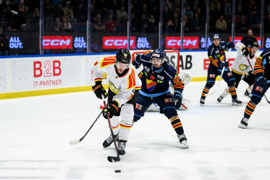 Brynäs Miks Indrasis och Djurgårdens Kevin Karlsson