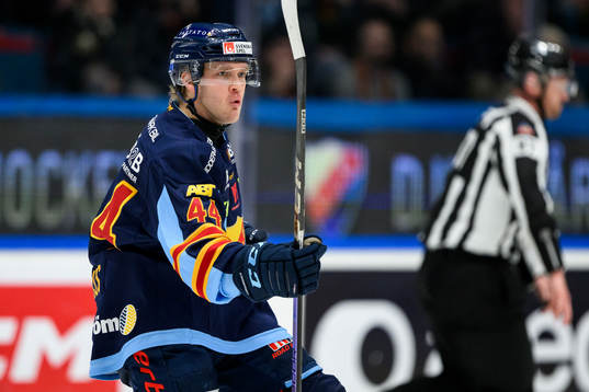 Djurgårdens Olle Liss jublar