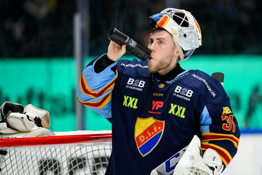 Djurgårdens målvakt Viktor Andrén