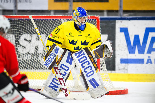 Sveriges målvakt Emma Söderberg
