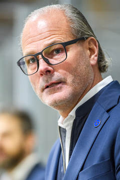 Sveriges assisterande tränare Andreas Spångberg