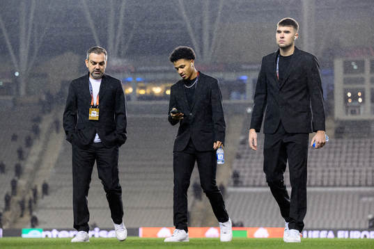 ahead of the UEFA Europa League match between Qarabag and