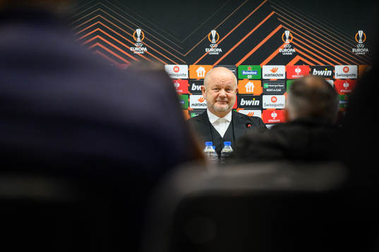 Head coach Per-Mathias Høgmo of Häcken