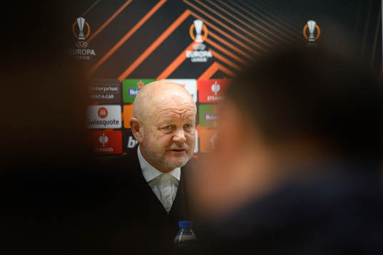 Head coach Per-Mathias Høgmo of Häcken