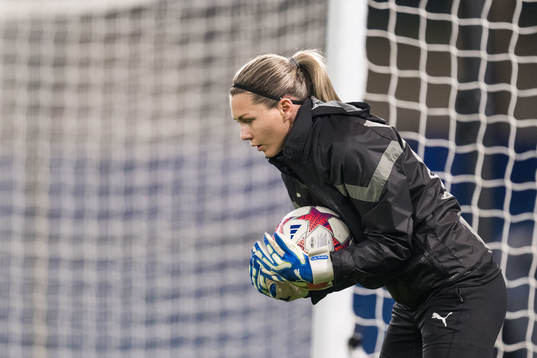 Goalkeeper Jennifer Falk of Häcken