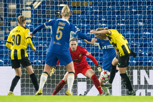 Goalkeeper Jennifer Falk of Häcken
